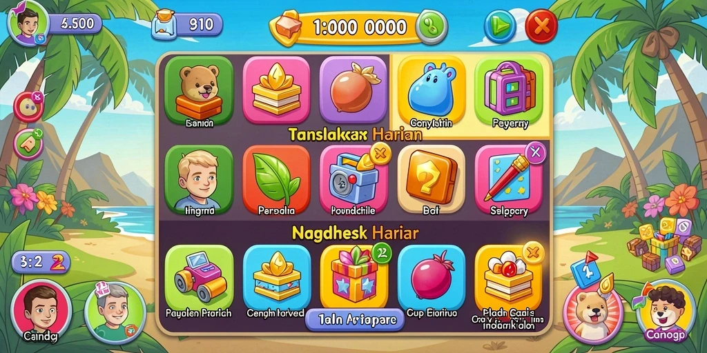 Komunitas aktif untuk berbagi tips dan strategi bermain.