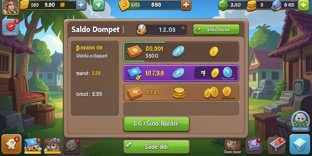 Menu navigasi yang mudah dan intuitif.
