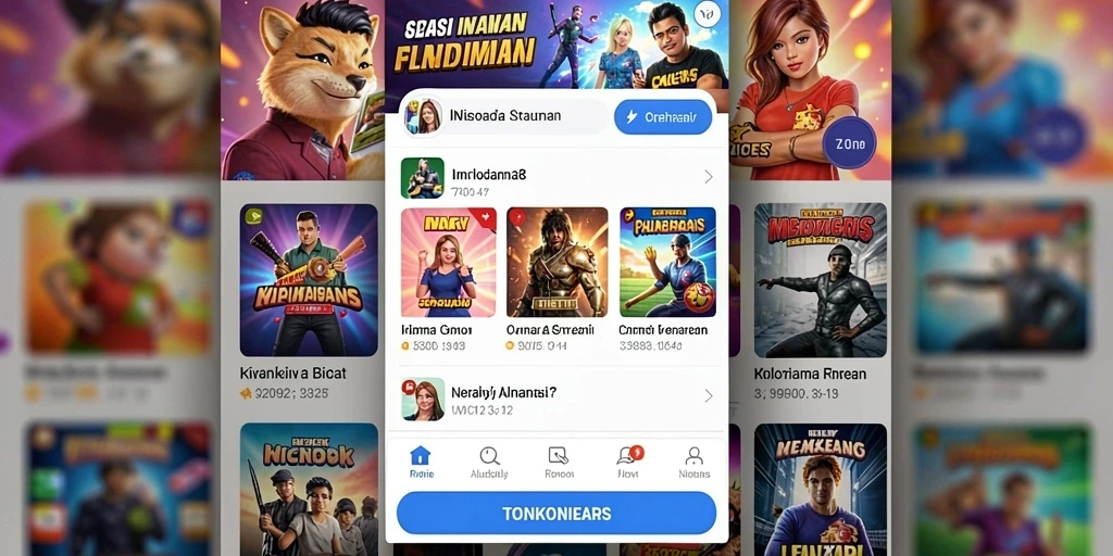Pengalaman sosial yang seru dengan fitur papan peringkat.