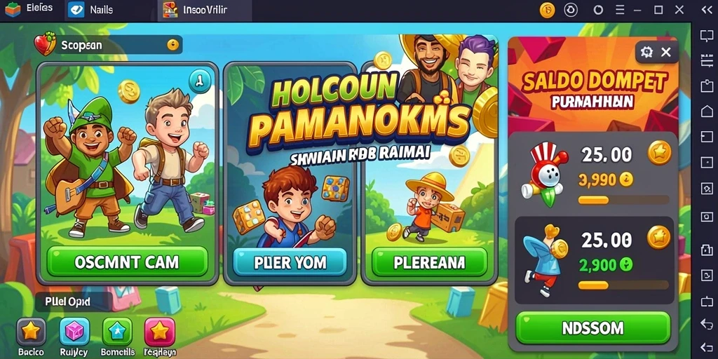 Beragam level yang menantang dan seru.