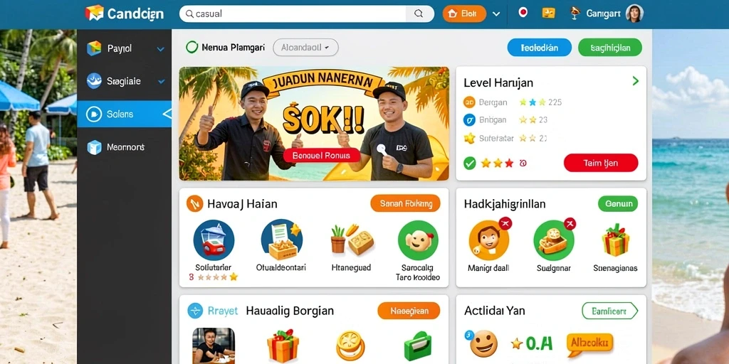 Bonus harian yang menarik untuk pemain.