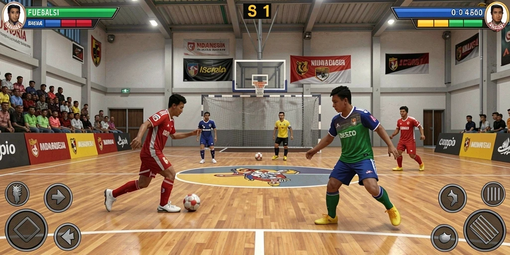 Cuplikan dari level terbaru yang memperlihatkan tantangan menarik.