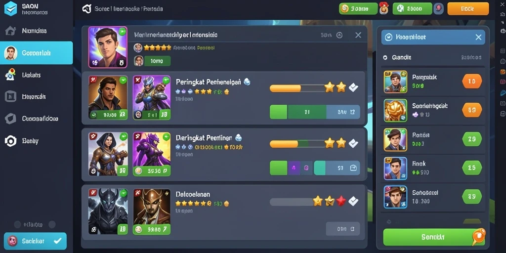 Dunia permainan yang penuh warna dan tantangan.
